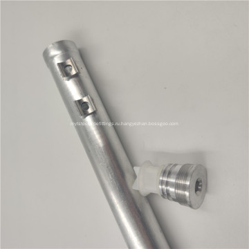 Круглый конденсатор, используемый для фильтрации жидкости из алюминия, сухая труба